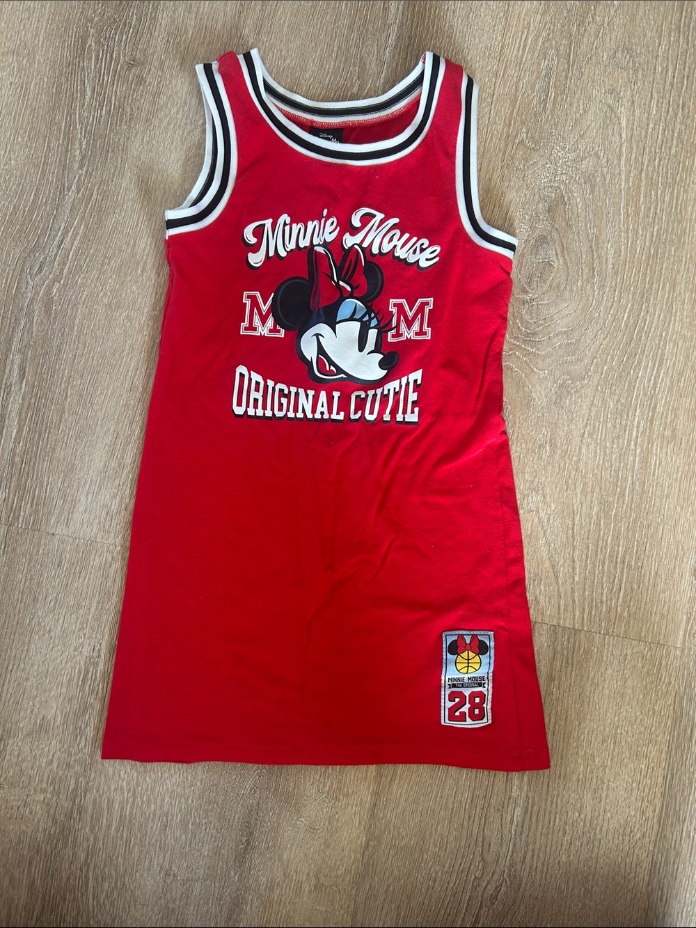 Disney Red Minnie Mouse 'Original Cutie' Tank Dress